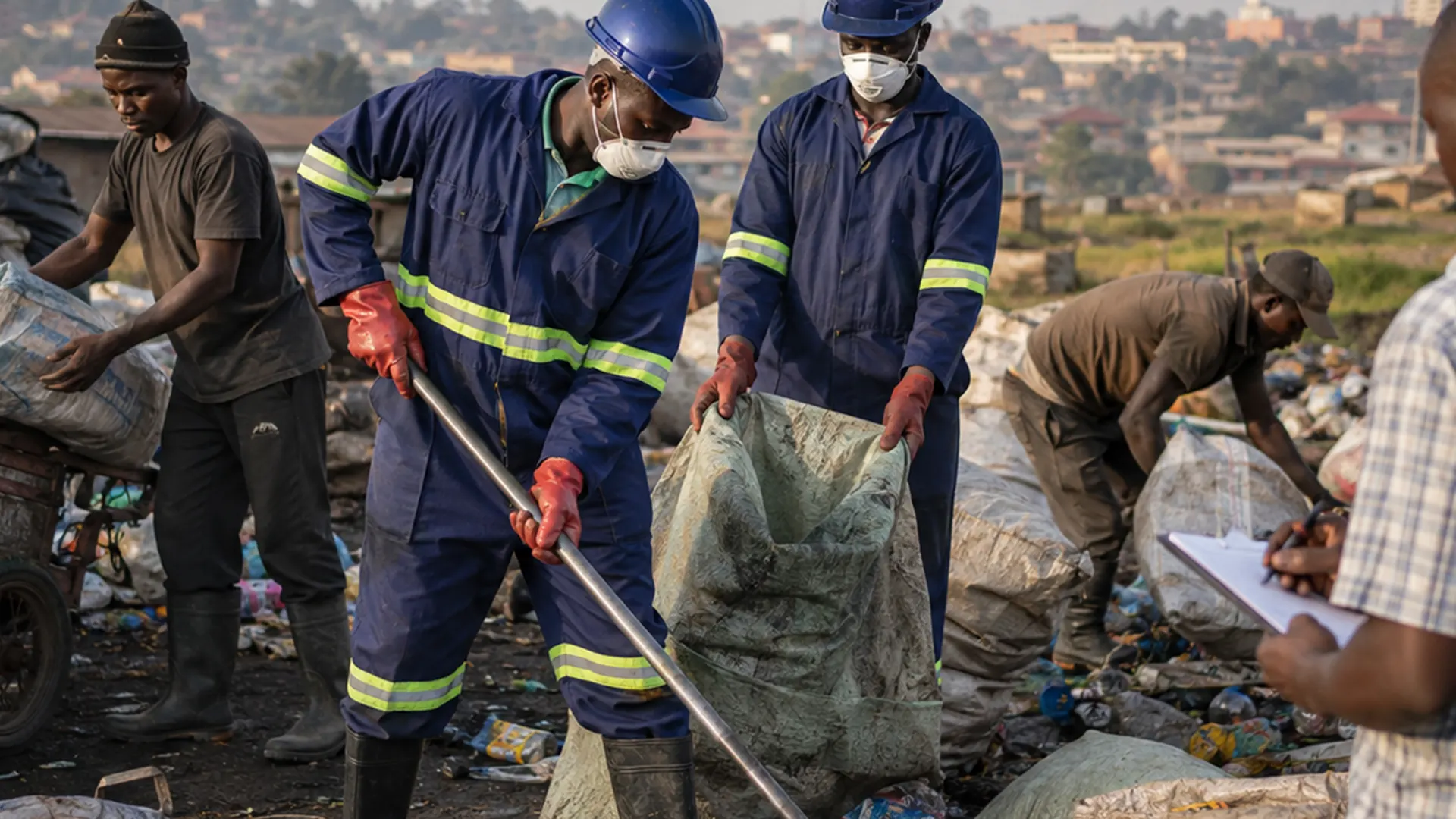 Fieldwork and research activities for Working Conditions in the Ugandan Waste Industry